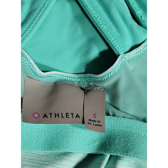 Athleta Stride Crunch And Punch Tank Top Mint Green Women's Size Small - Picture 13 of 15